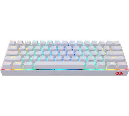 Teclado Mecanico Inalambrico Redragon Draconic K530W-RGB White